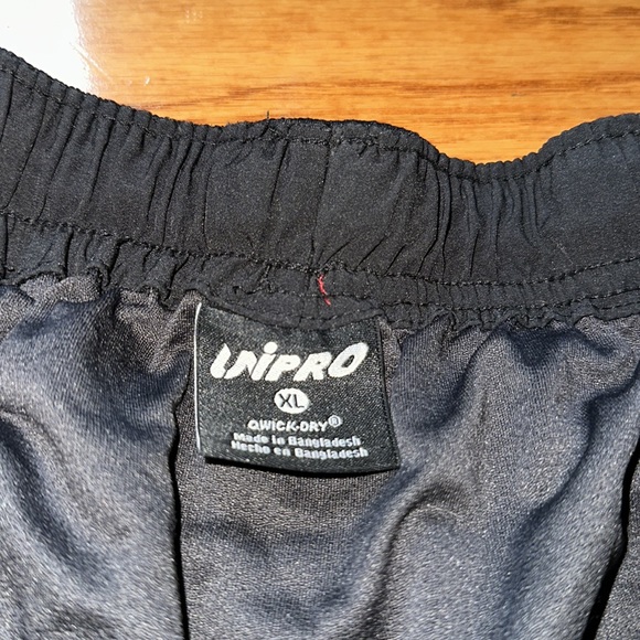 Athletic Sport Shorts Black Size XL Men - Picture 2 of 2